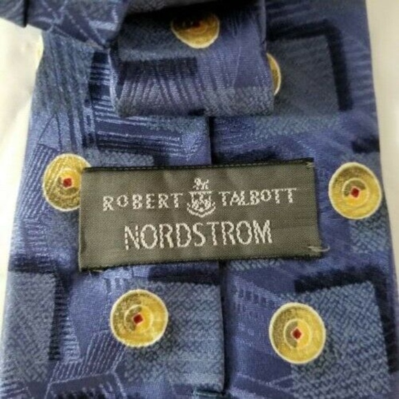 Robert Talbot Silk Tie.  Pre-owned - Picture 3 of 3